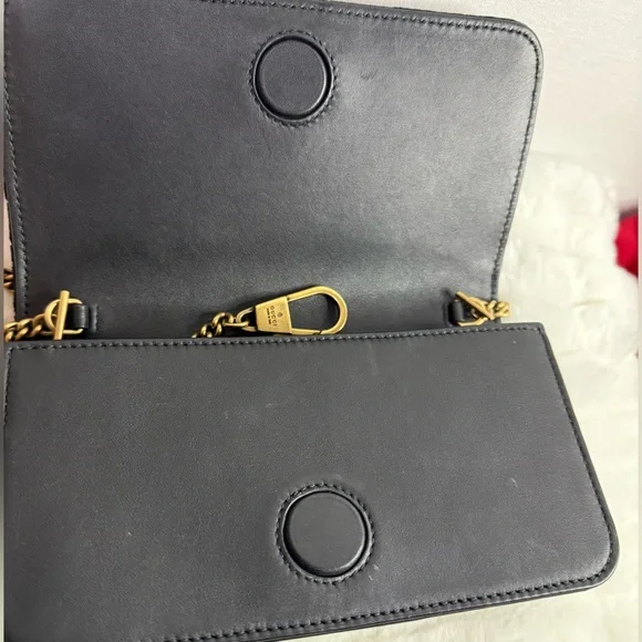 Black GG Chain Wallet - Picture 11 of 15
